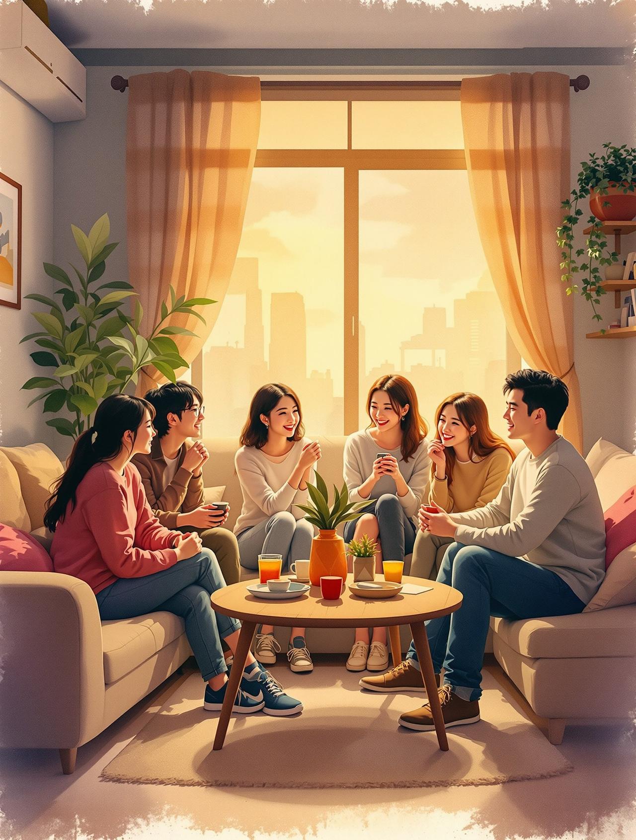 AI片库作品 - 胶囊公寓